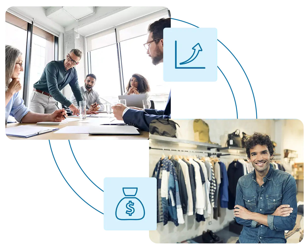 Equipe formada por especialistas em cada área contábil